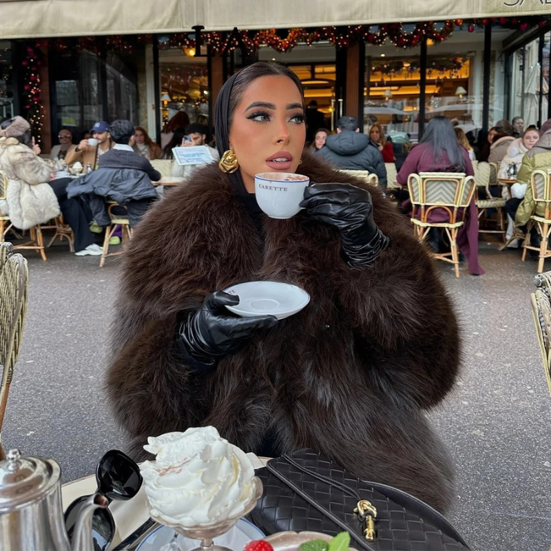 HARPER – FAUX FUR WARM JACKET & ELEGANT COAT