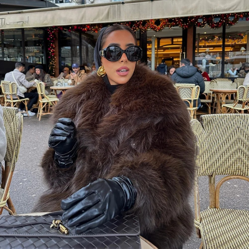 HARPER – FAUX FUR WARM JACKET & ELEGANT COAT