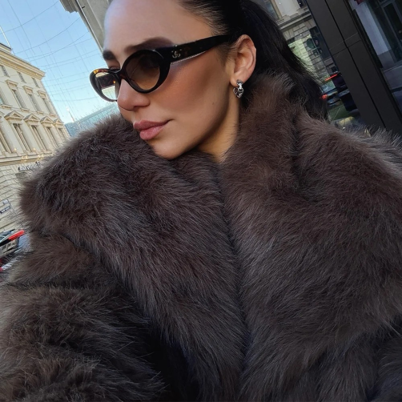 HARPER – FAUX FUR WARM JACKET & ELEGANT COAT