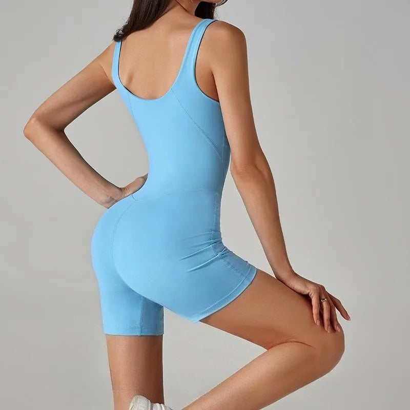 ISLA – SEAMLESS YOGA SHORTS & JUMPSUIT