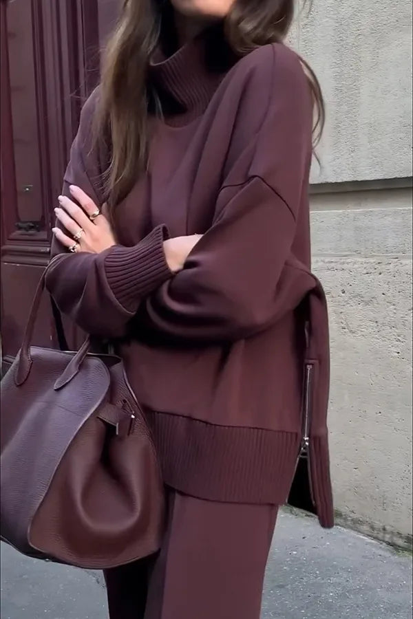 MADDIE – LONG SLEEVE HOODIE & POCKET PANTS SET