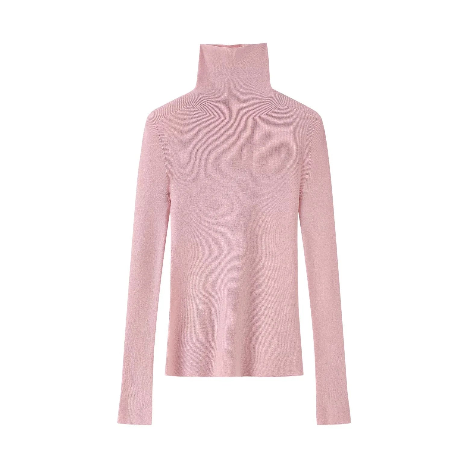 HANNAH – WOOLEN KNIT TOP & HIGH COLLAR SHIRT