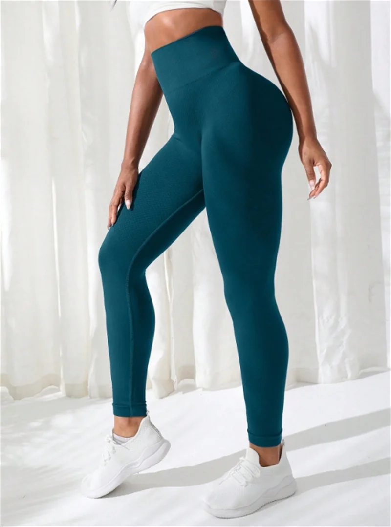 MAYA – HIGH WAIST SEAMLESS YOGA LEGGINGS