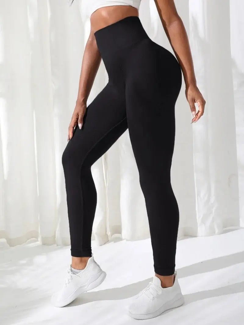MAYA – HIGH WAIST SEAMLESS YOGA LEGGINGS