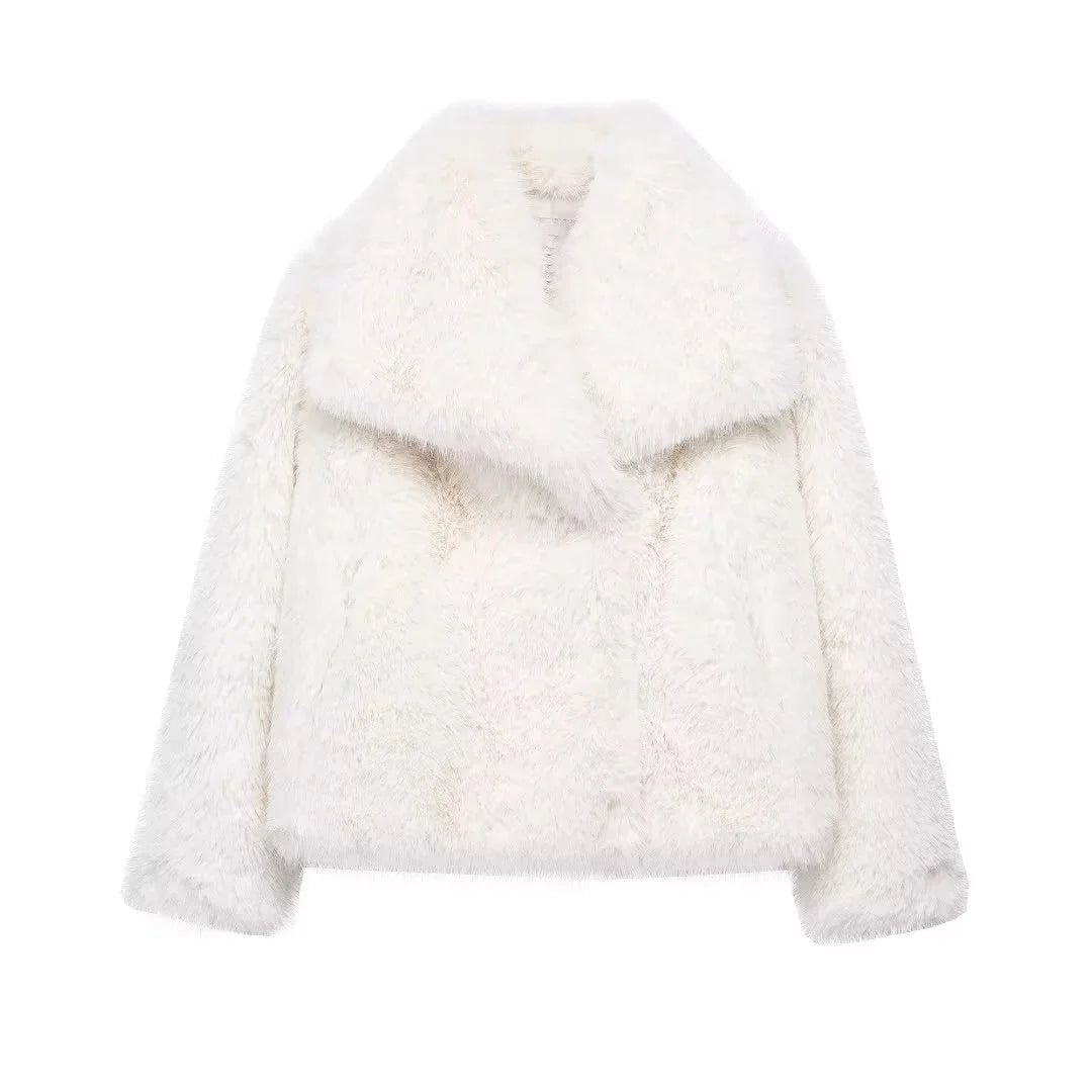 HARPER – FAUX FUR WARM JACKET & ELEGANT COAT