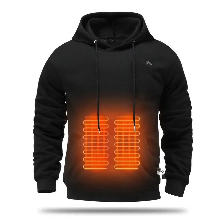 ETHAN – USB HEATED FLEECE-LINED HOODIE