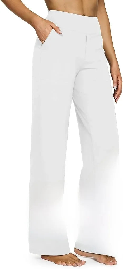 LUCY – HIGH WAIST STRAIGHT LEG YOGA PANTS