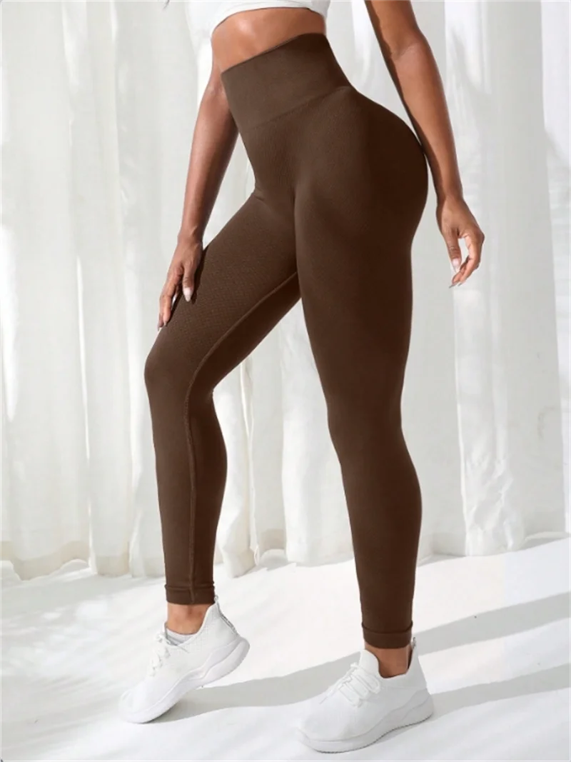MAYA – HIGH WAIST SEAMLESS YOGA LEGGINGS