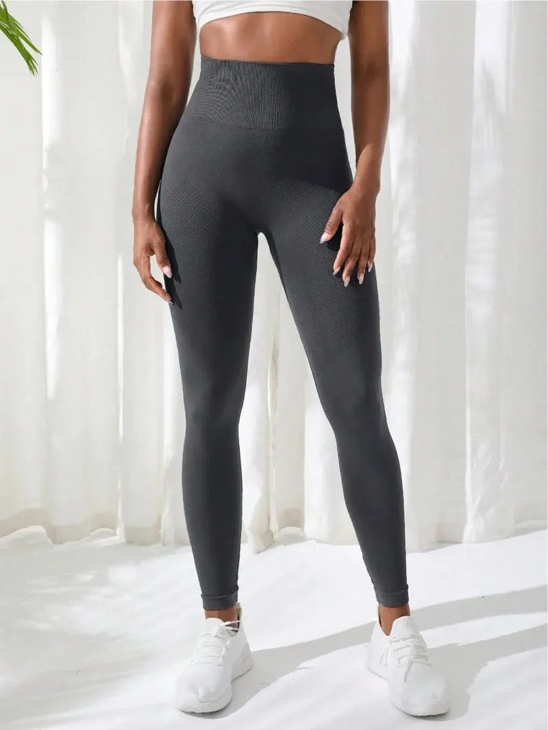 MAYA – HIGH WAIST SEAMLESS YOGA LEGGINGS