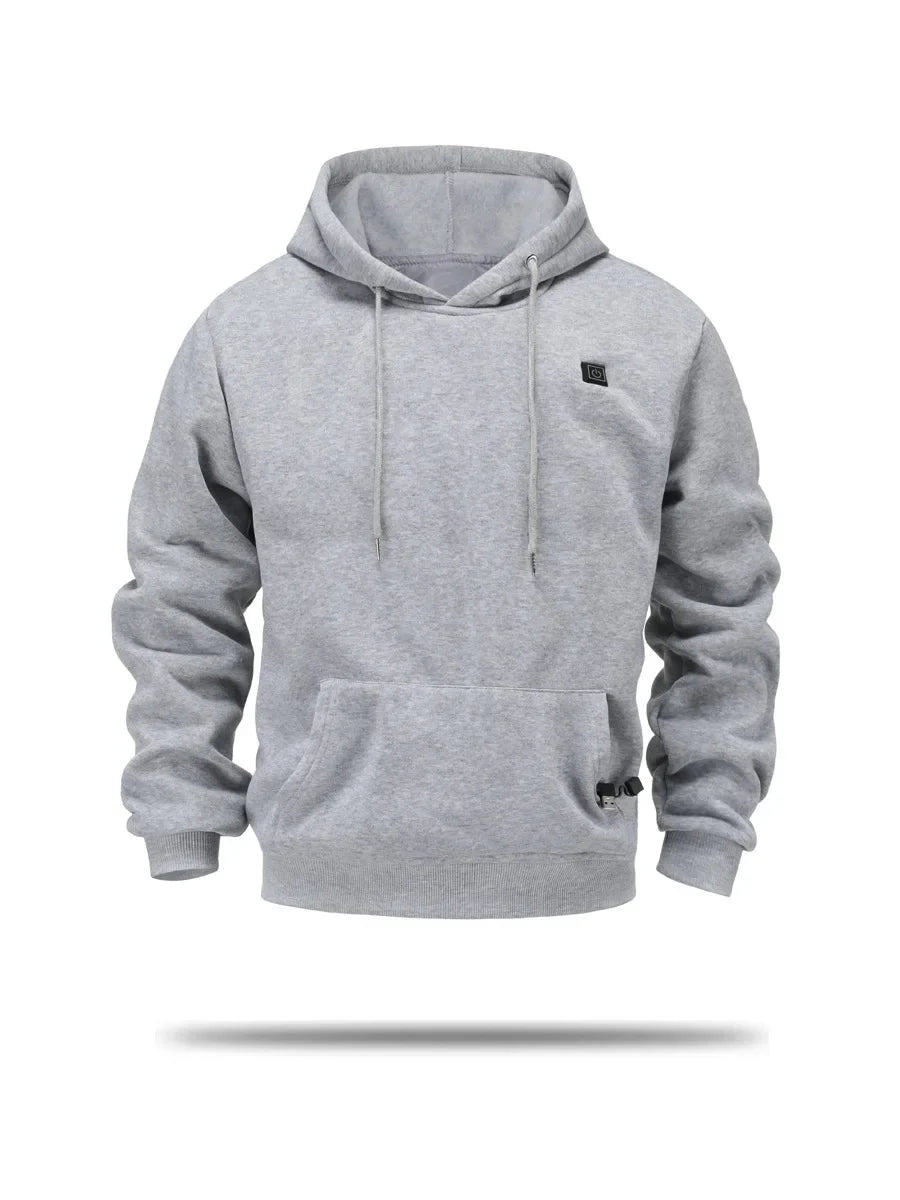 ETHAN – USB HEATED FLEECE-LINED HOODIE